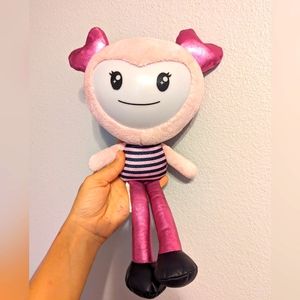 Brightlings 15 inch Interactive Singing, Talking Plush Pink toy fairy